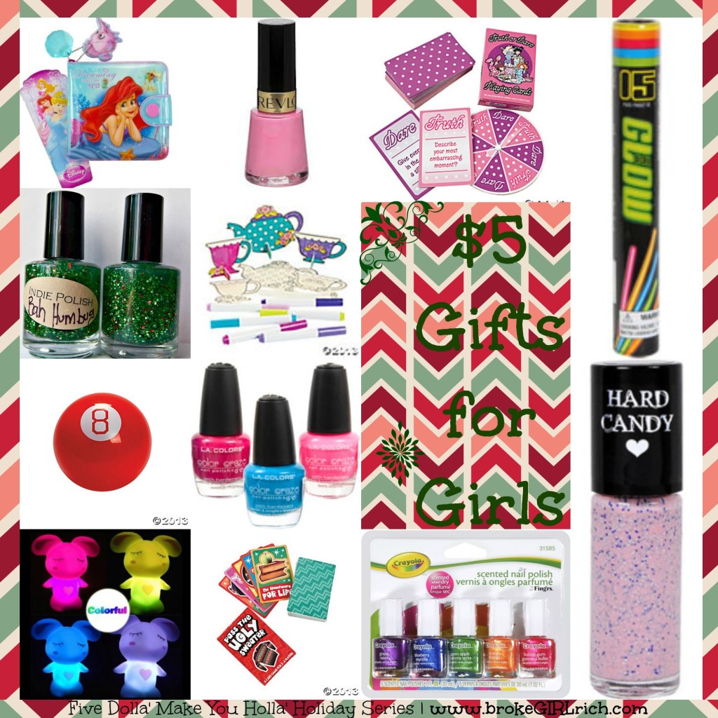 $5 Gifts for Girls