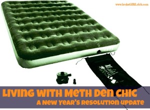 Living with Meth Den Chic: A New Year's Resolution Update