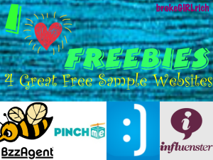 I Love Free Stuff: 4 Great Free Sample Websites | brokeGIRLrich