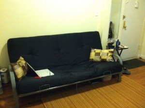 Definitely not the awesome and aesthetically pleasing $500 couch I was looking at... 