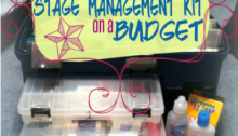How to Stock a Stage Management Kit on a Budget