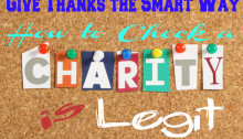 Give Thanks the Smart Way: How to Check a Charity is Legit
