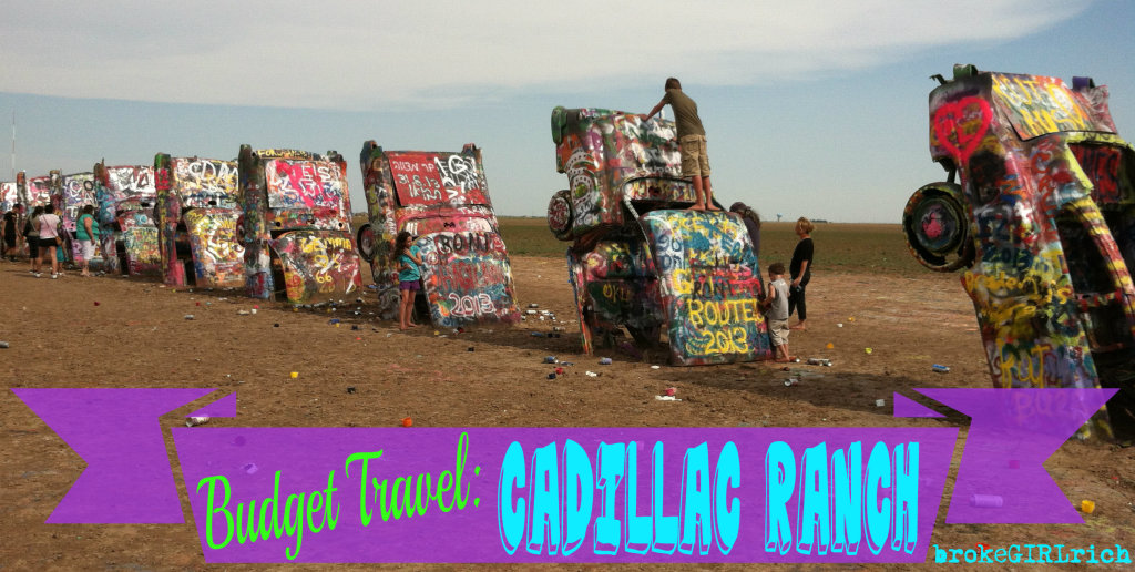 Budget Travel: Cadillac Ranch