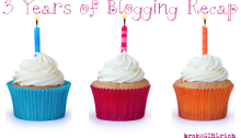 3 Years of Blogging Recap