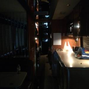 Tour Bus Kitchen/Front Lounge