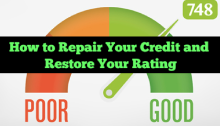 How to Repair Your Credit and Restore Your Rating