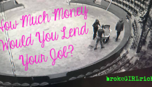 How Much Money Would You Lend Your Job?