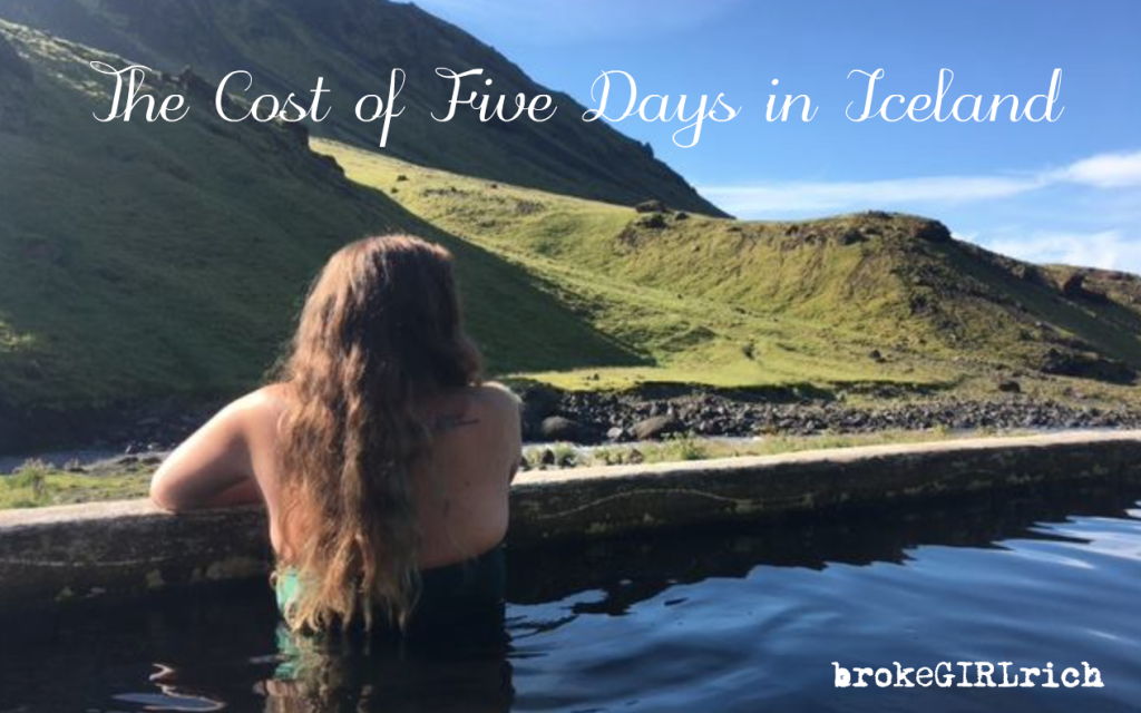 The Cost of Five Days in Iceland