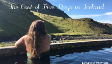 The Cost of Five Days in Iceland