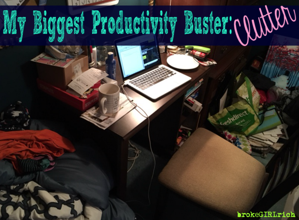 My Biggest Productivity Buster: Clutter