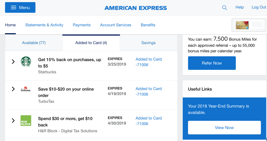 Did you guys even know this is an AmEx thing? I only recently found it. Mind blown.