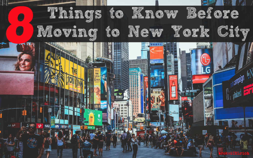 8 Things to Know Before Moving to New York City