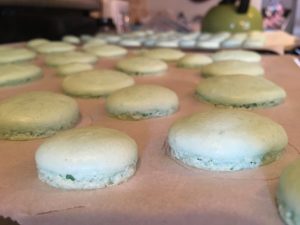 I made the macaroons.