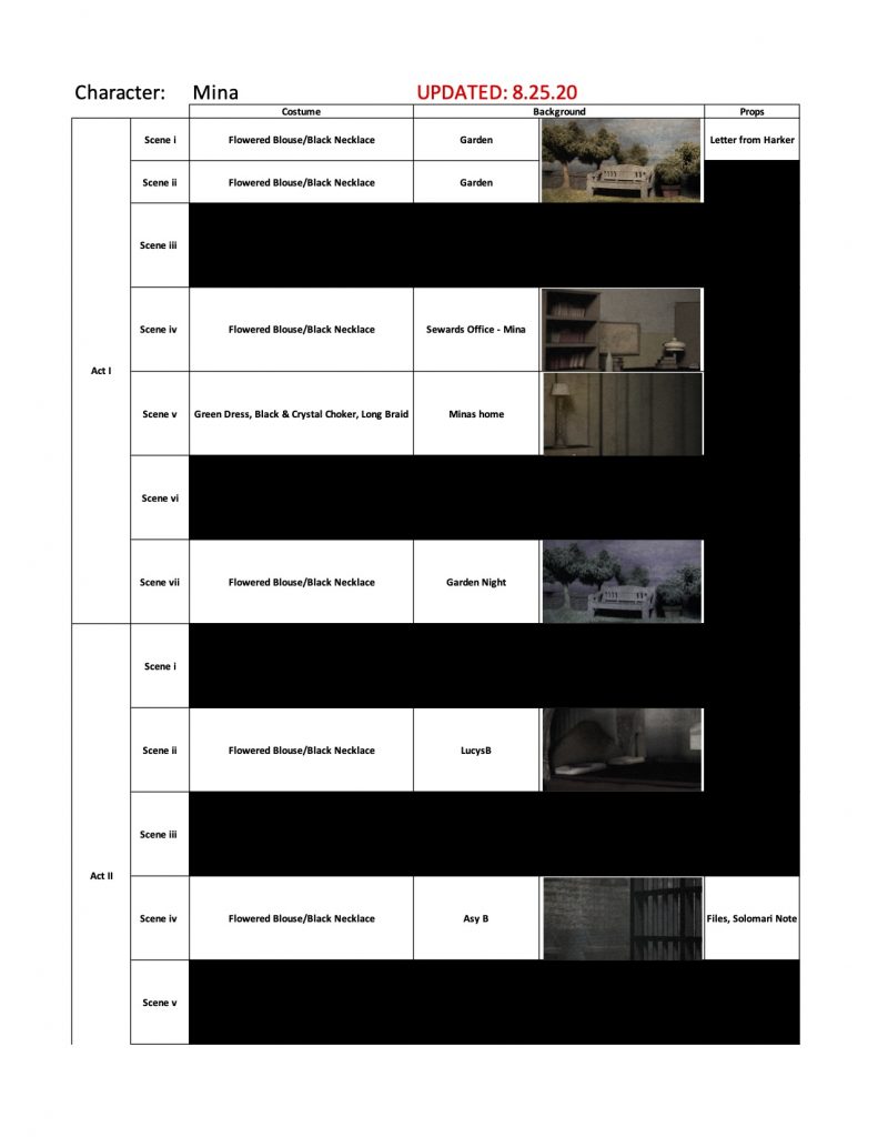 Mina Tracking Sheet - Page 1