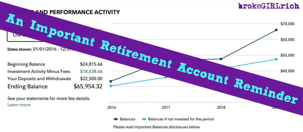 An Important Retirement Account Reminder 