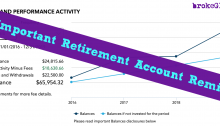 An Important Retirement Account Reminder