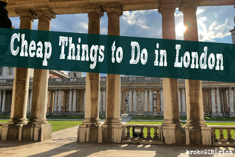 Cheap Things to Do in London 