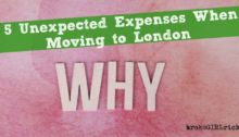 5 Unexpected Expenses When Moving to London